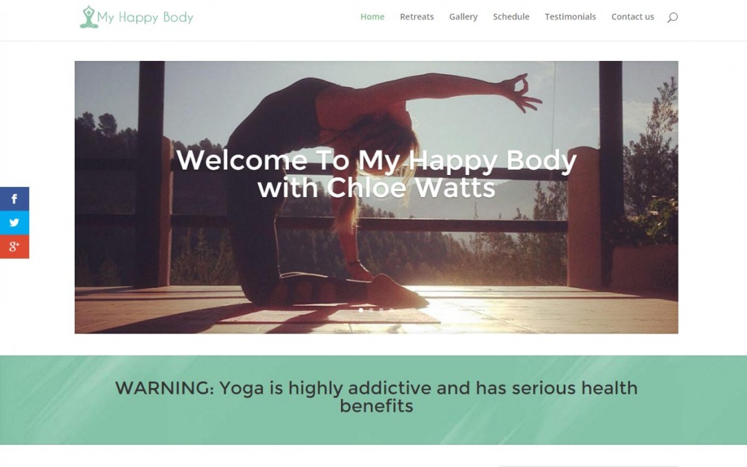 Myhappybody.co.uk – Personal Trainer and Yoga Instructor