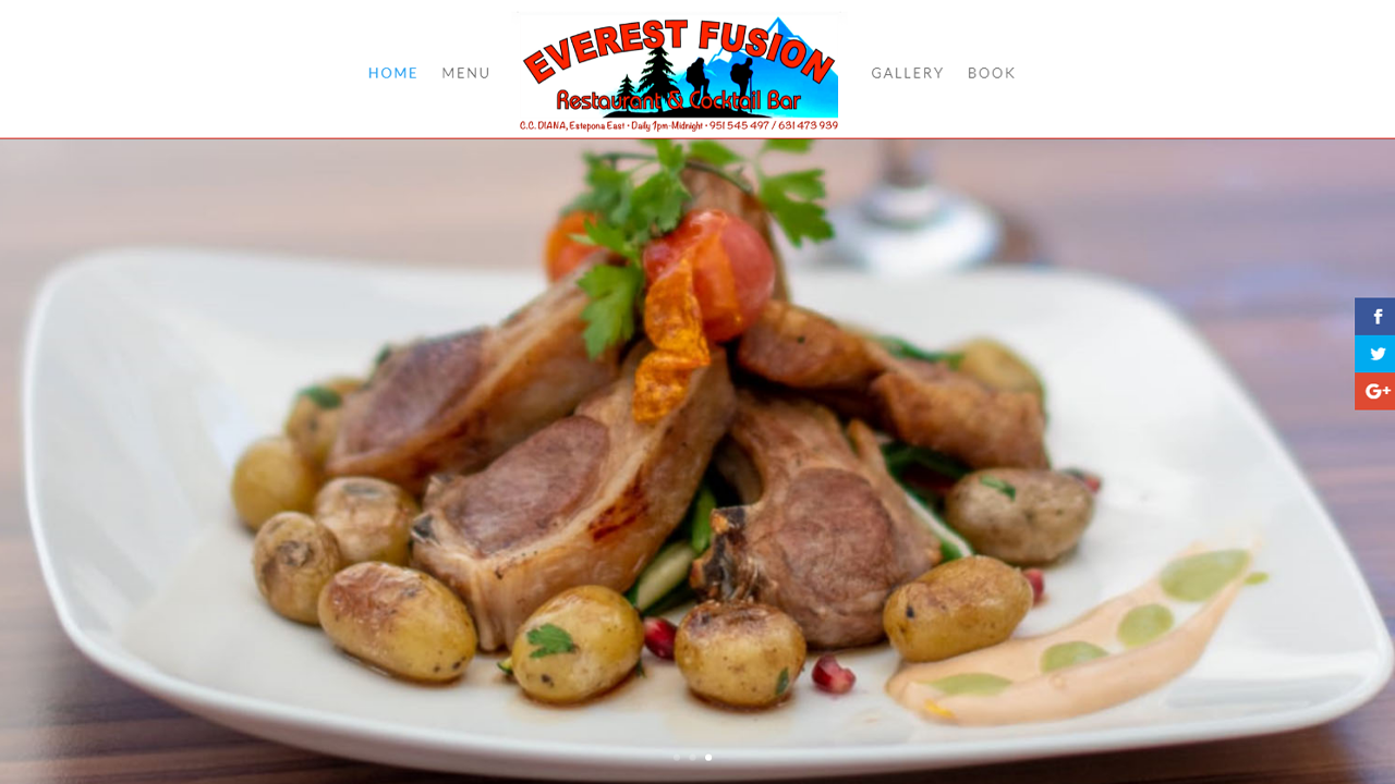 restaurant website marbella